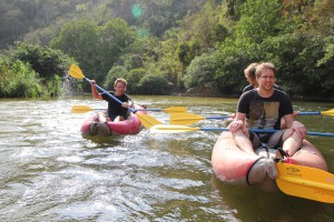 Padletur nedover Rio Palomino River (Foto: Tarjei)